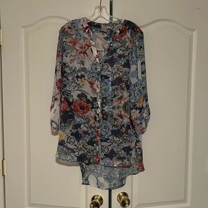 Chico’s flower tunic